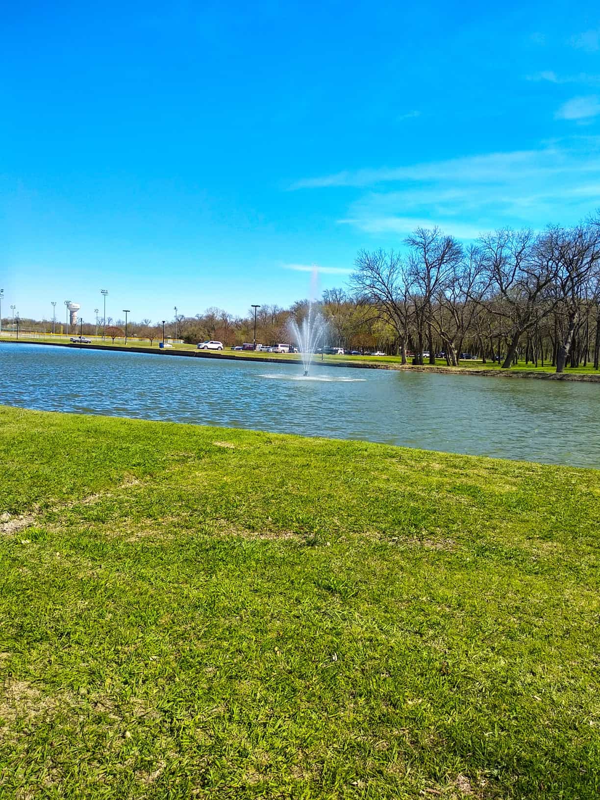 Towne Lake Park in McKinney, Texas