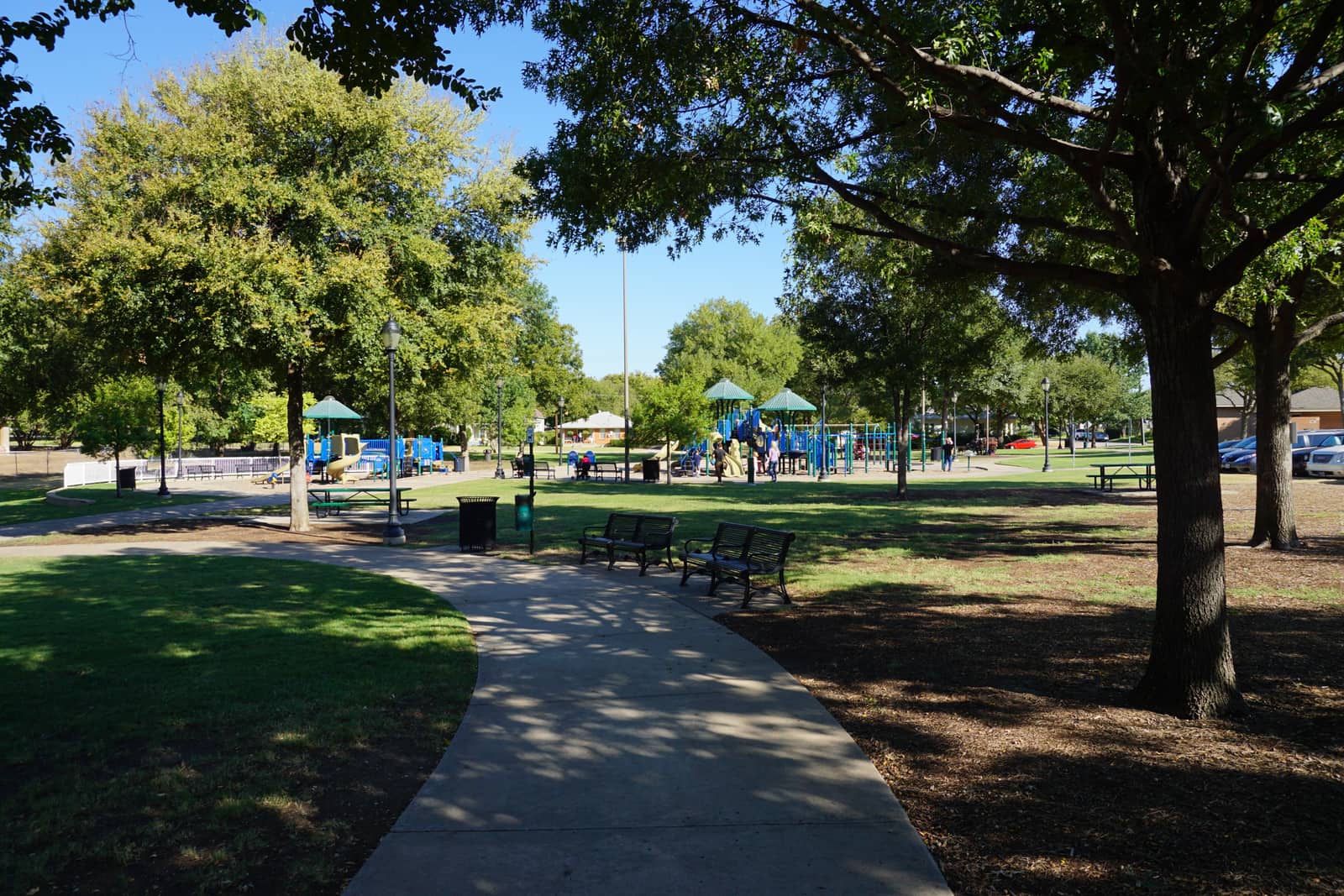 Haggard Park in Plano, Texas