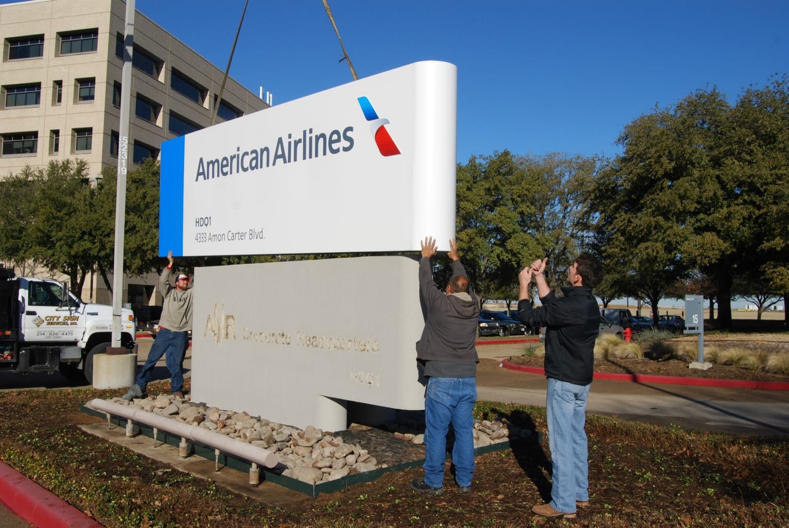 American Airlines headquarters in Fort Worth