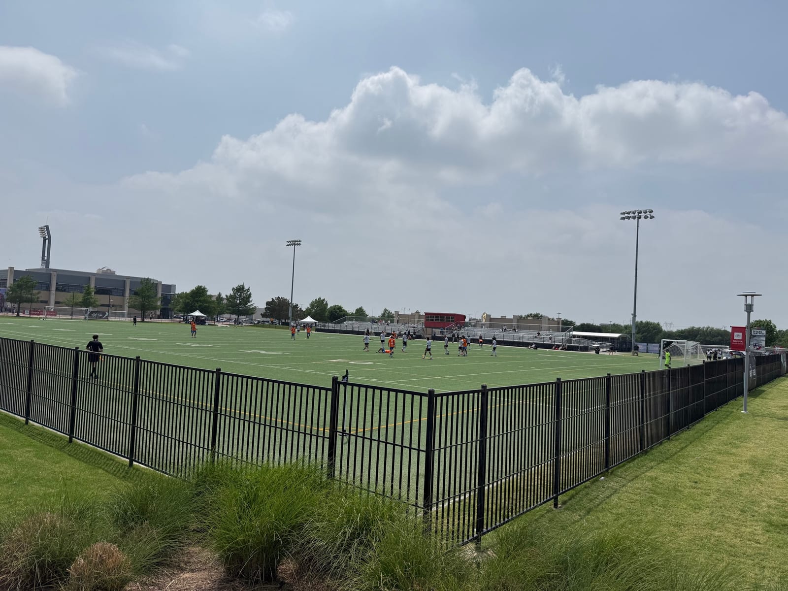 The Toyota Soccer Center youth soccer complex in Frisco, Texas